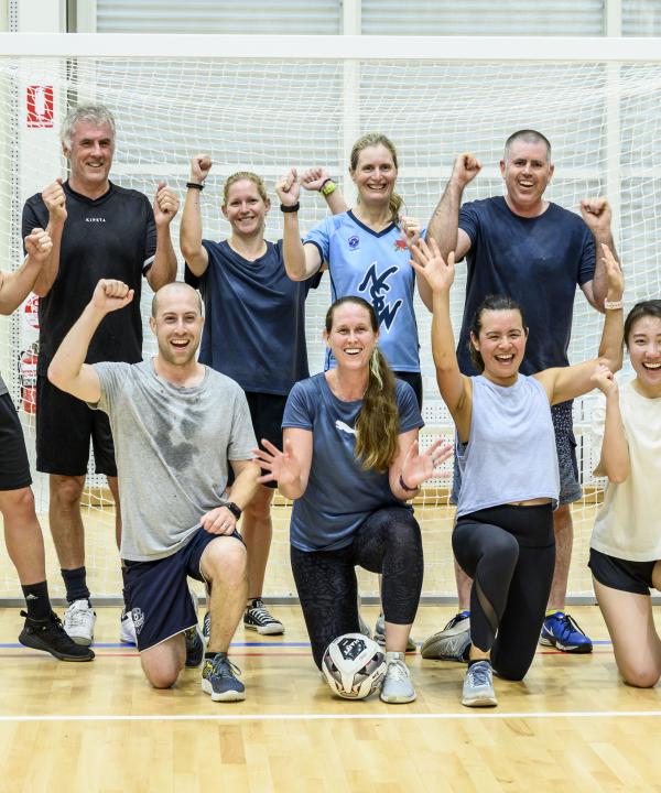 futsal team photo