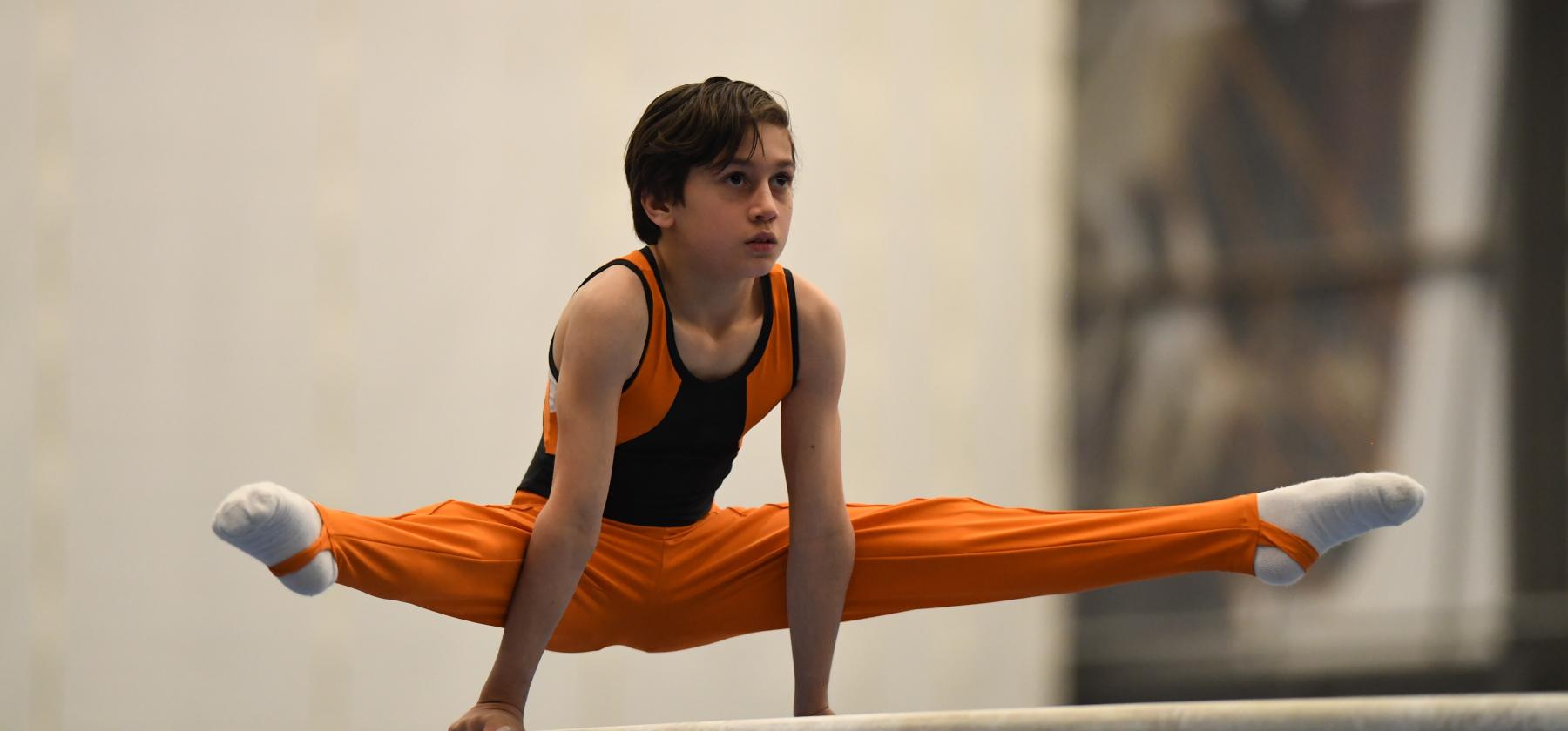 Male gymnast