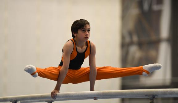 Male gymnast